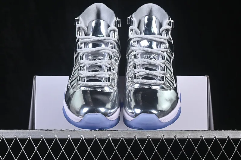 All categories Air Jordan Jordan series basketball shoes Air Jordan 11 Air Jordan 11 Retro AJ11 Joe 11 Leonard Liquid Silver CT8012-730